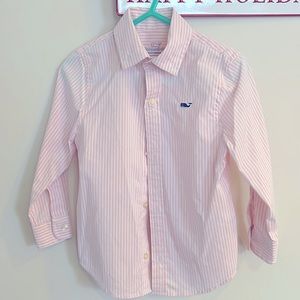 Vineyard Vines Boys Long Sleeve Performance Polo